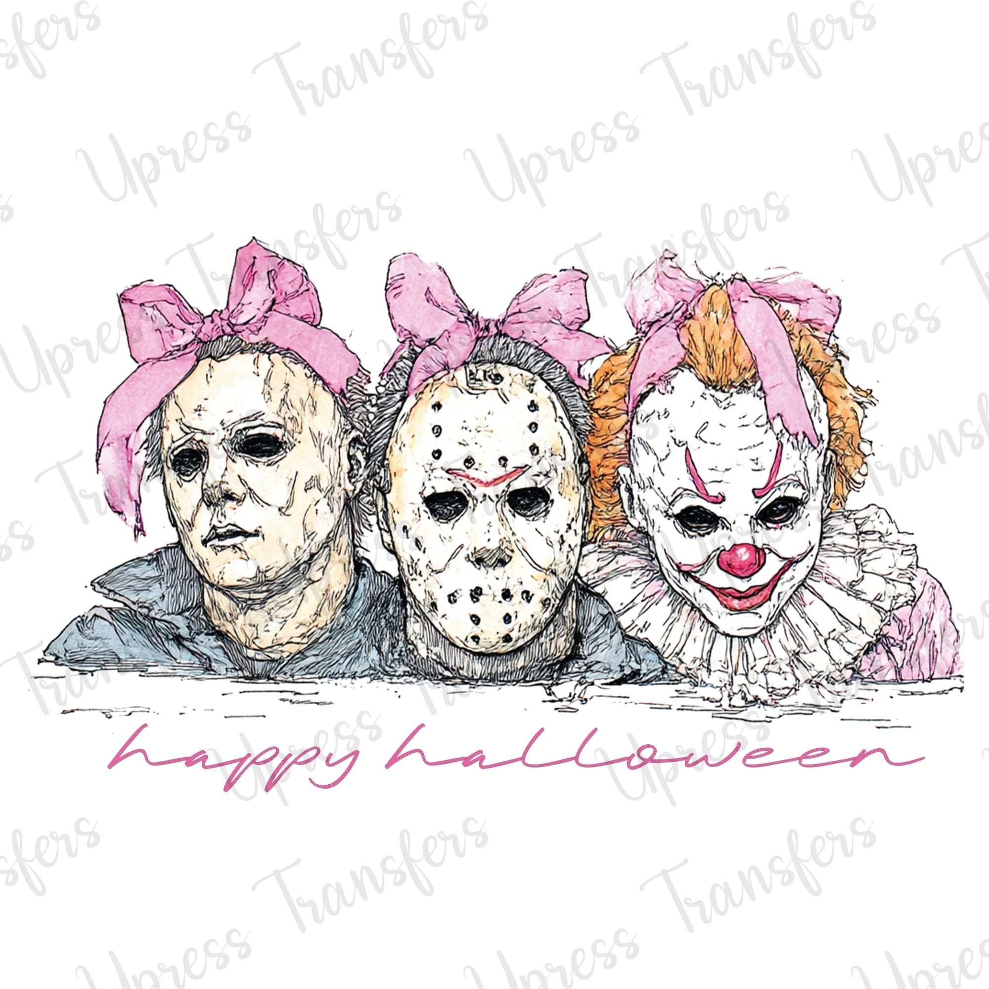 Happy Halloween Girly Horror Men