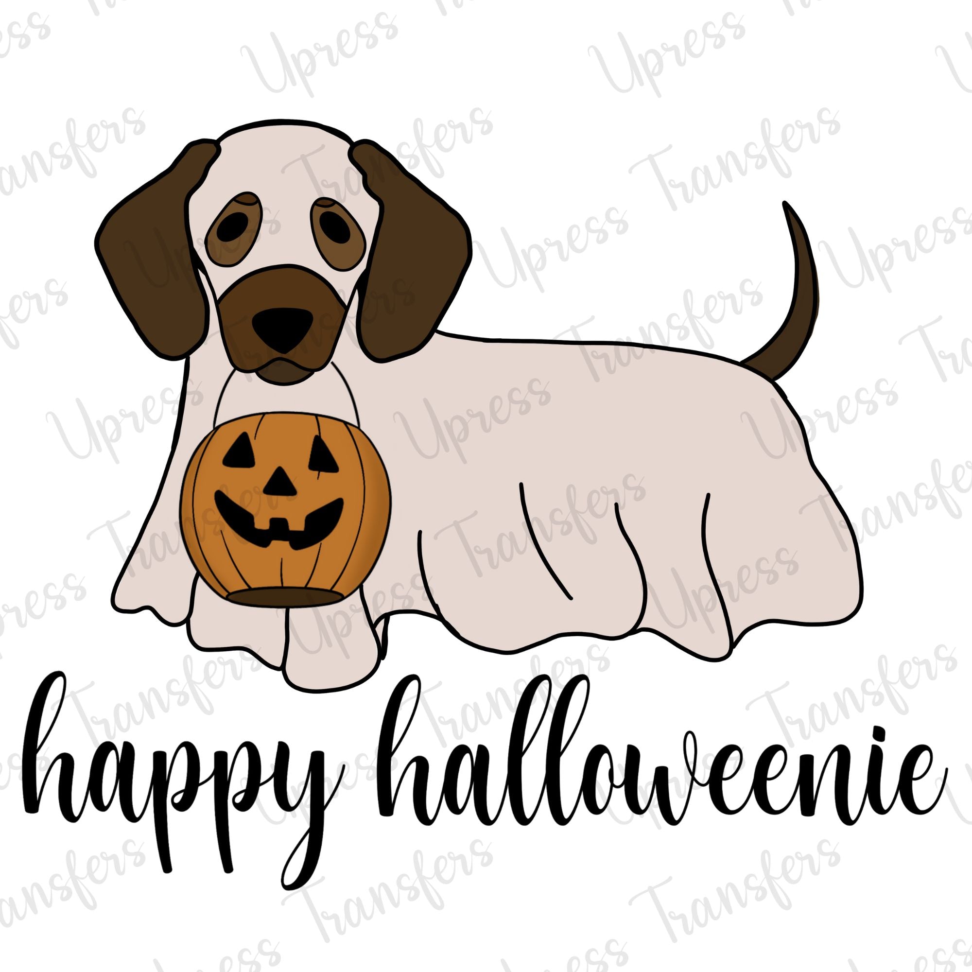 Happy Halloweenie Ghost