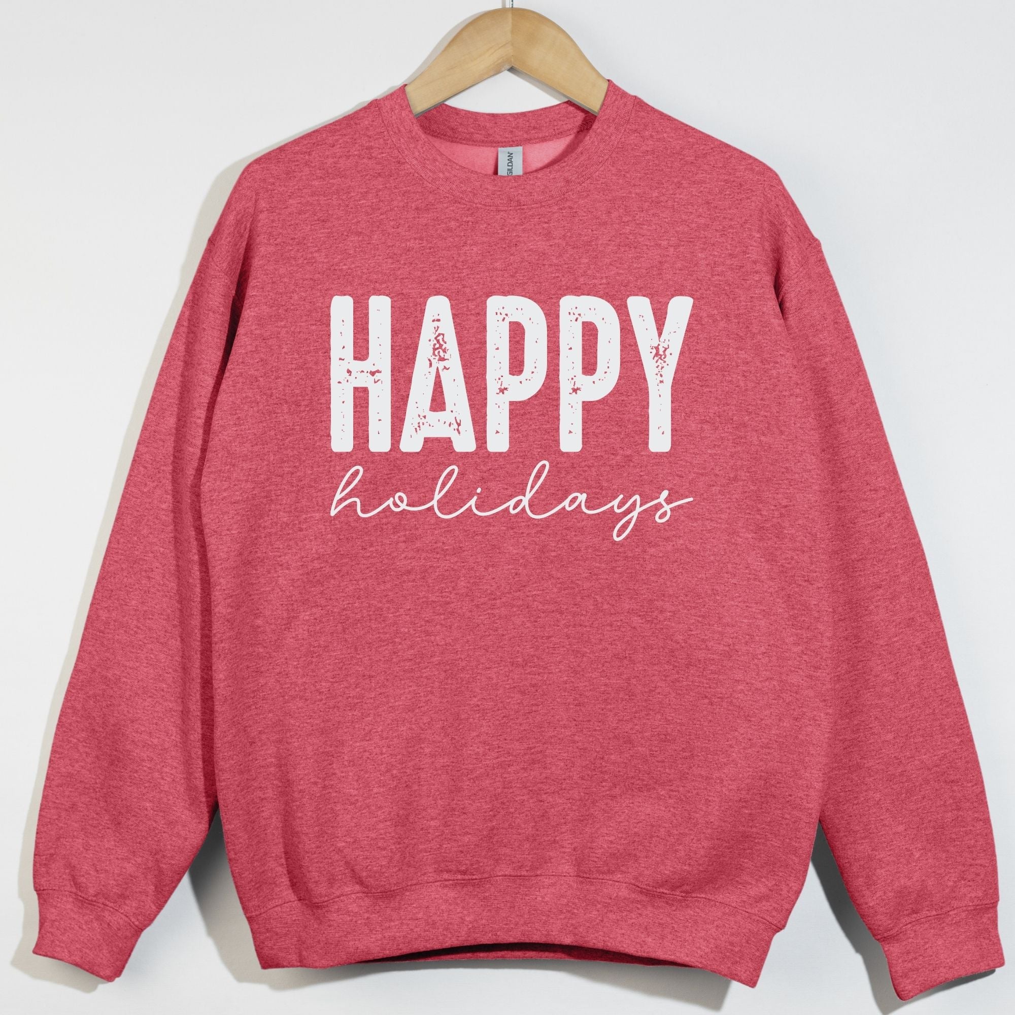 Happy Holidays White