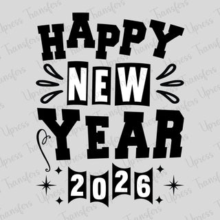 Happy New Year Blocks 2026