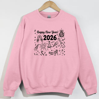 Happy New Year Simple Clipart