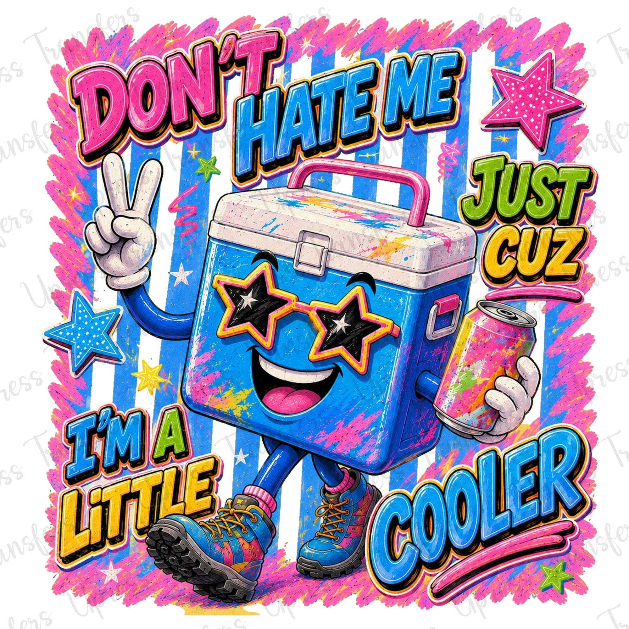Hate Me Cooler Doodle