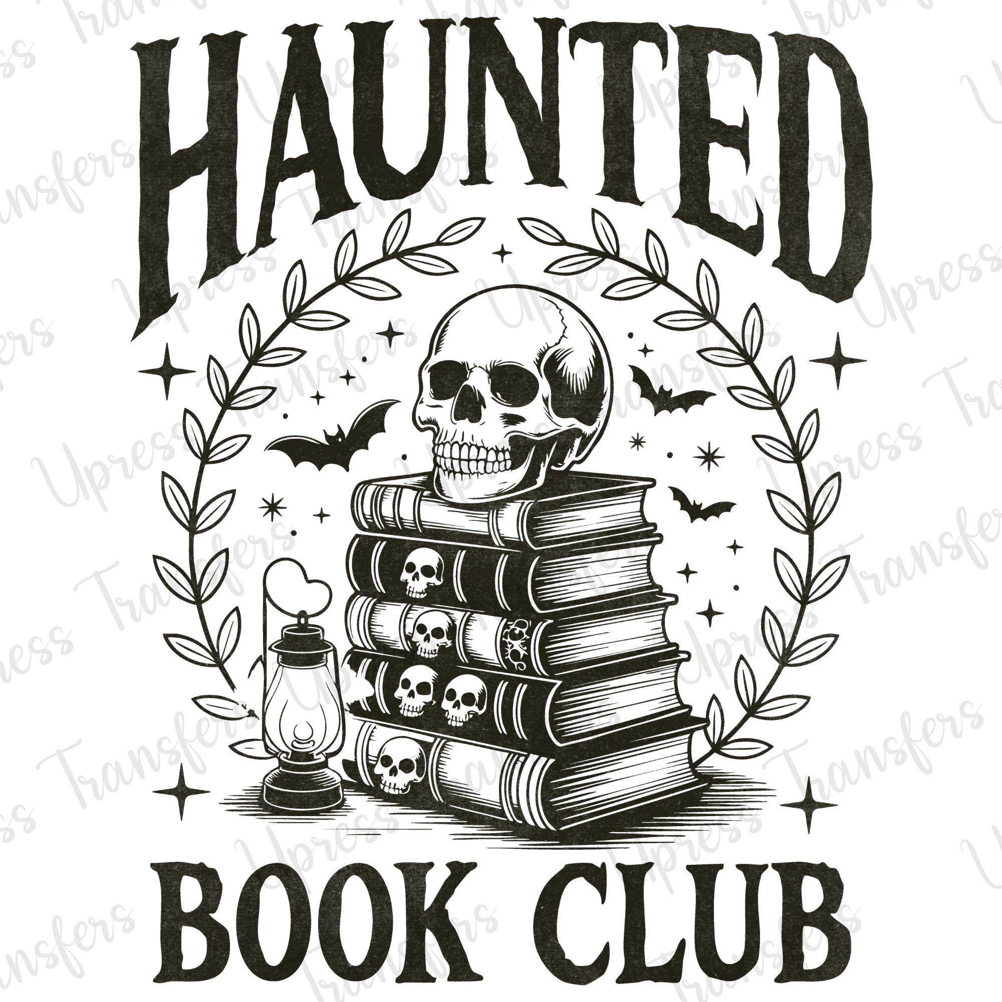 Haunted Book Club Black
