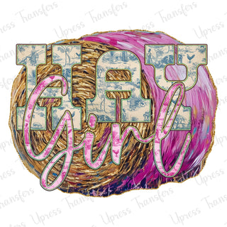 Hay Girl Barrel