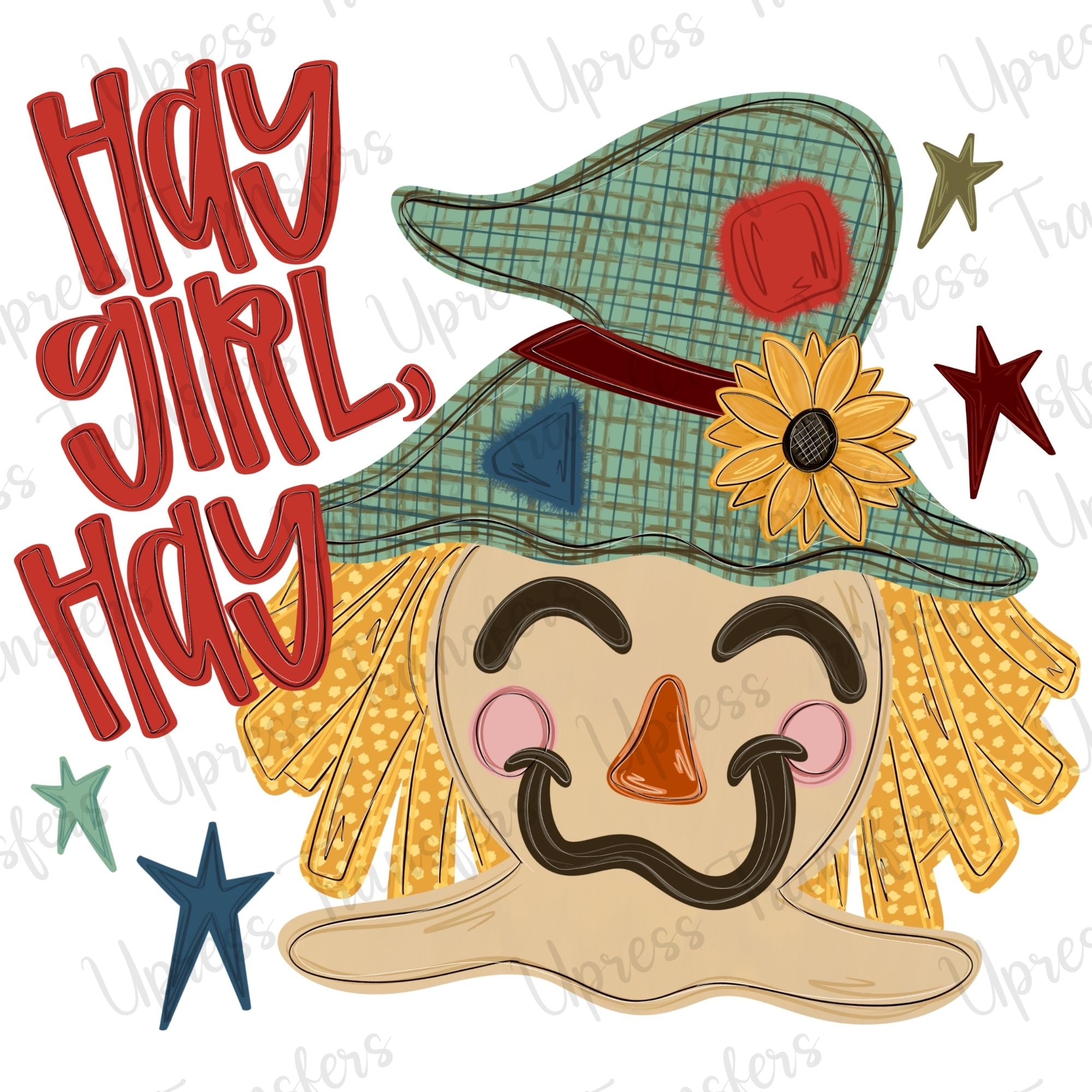 Hay Girl Hay Scarecrow