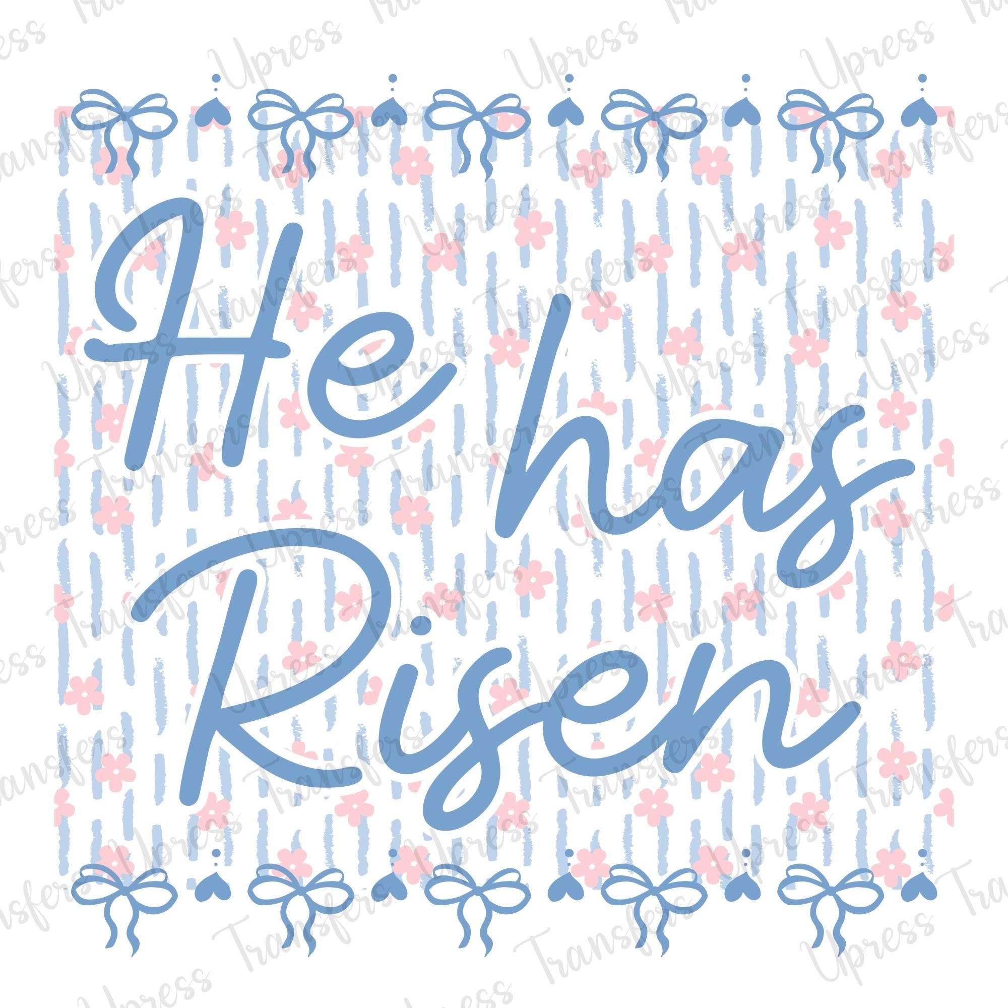 He Has Risen Vintage Bows