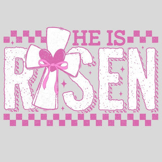 He Is Risen Checkered