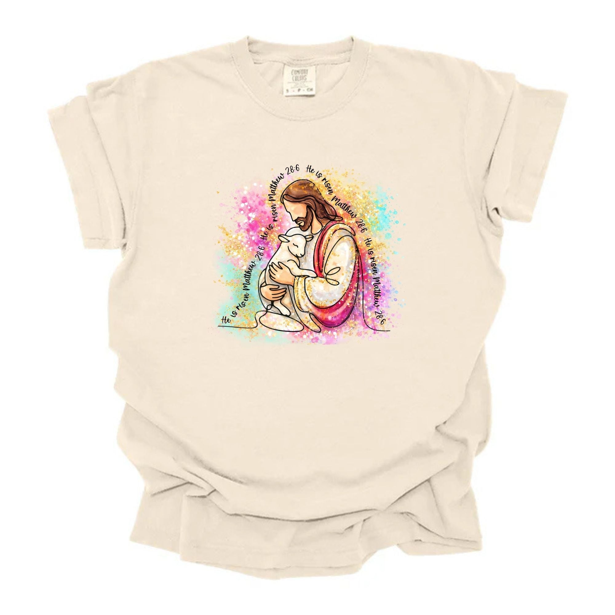 He Is Risen Splatter
