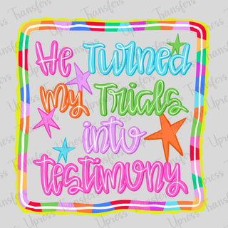 He Turned Neon Doodle