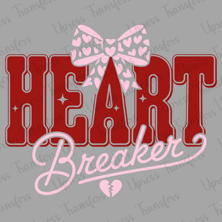 Heart Breaker Soft Pink And Red