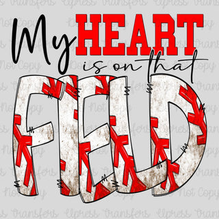 Heart Field Stitching