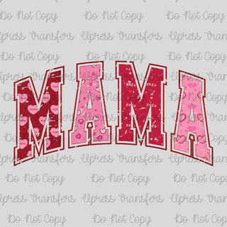 Heart Patterned Mama