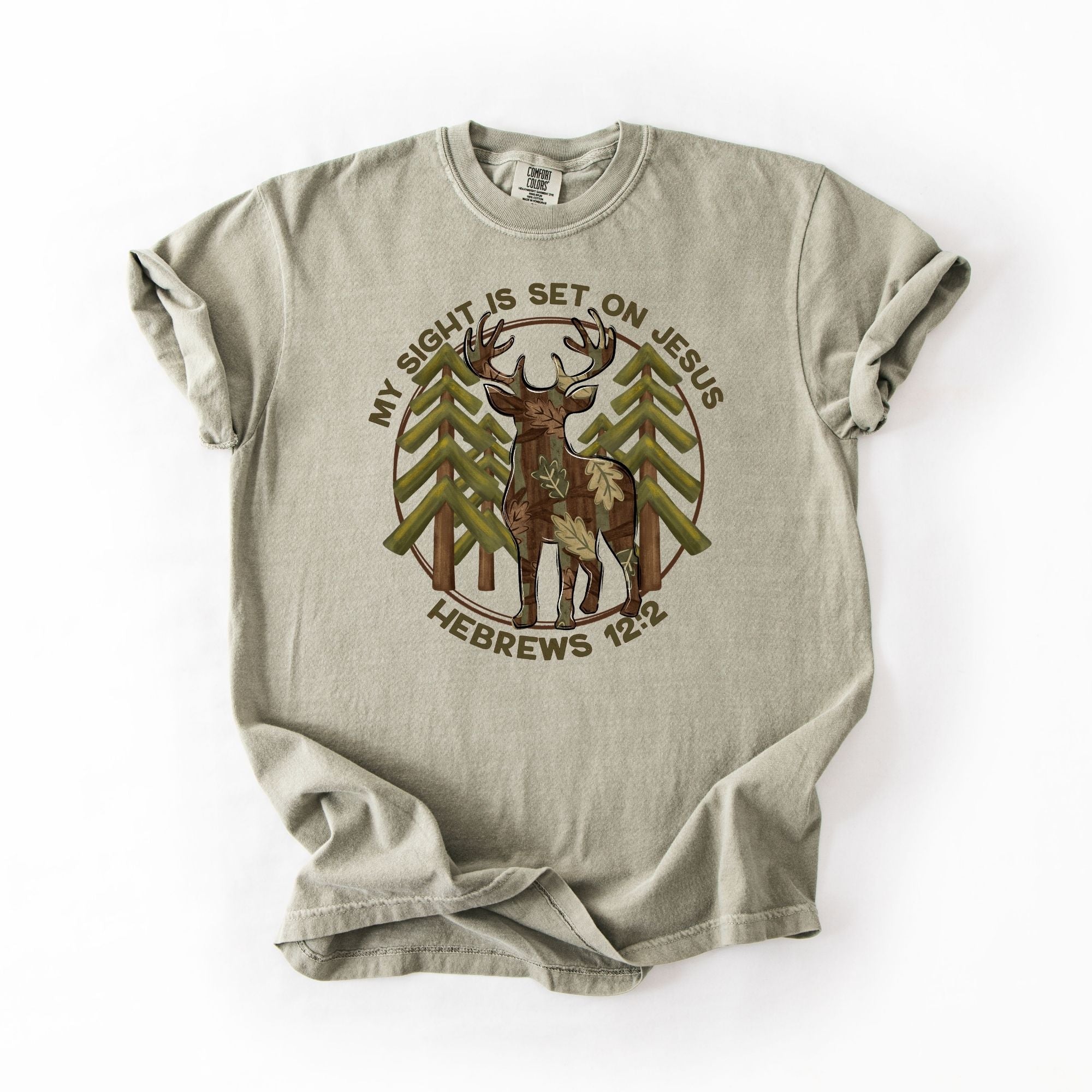Hebrews 12_2 Wooded Deer