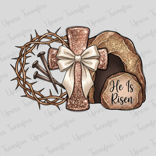 He is Risen Glitter