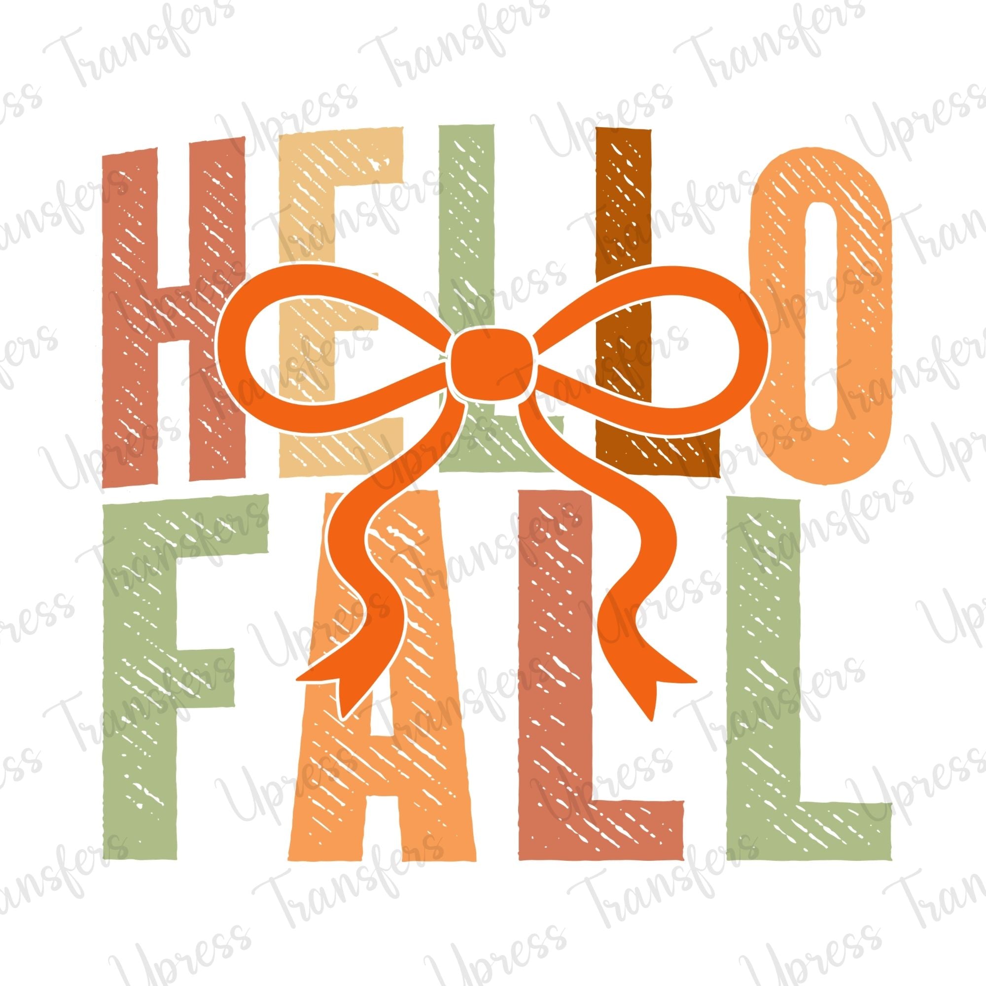 Hello Fall Middle Bow