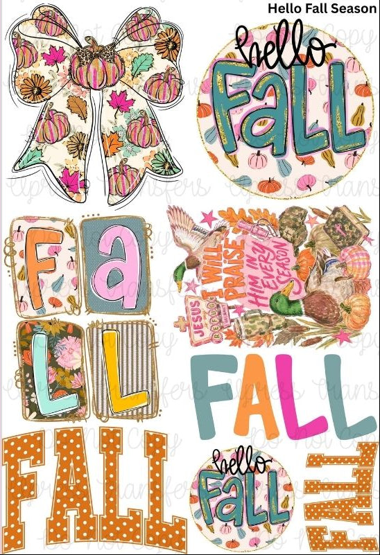 Hello Fall Season
