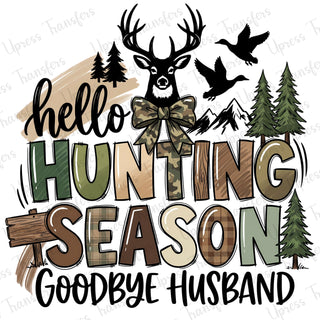 Hello Hunting Goodbye Hubby