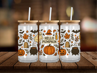 Hello Pumpkin Collage 16 Oz Wrap