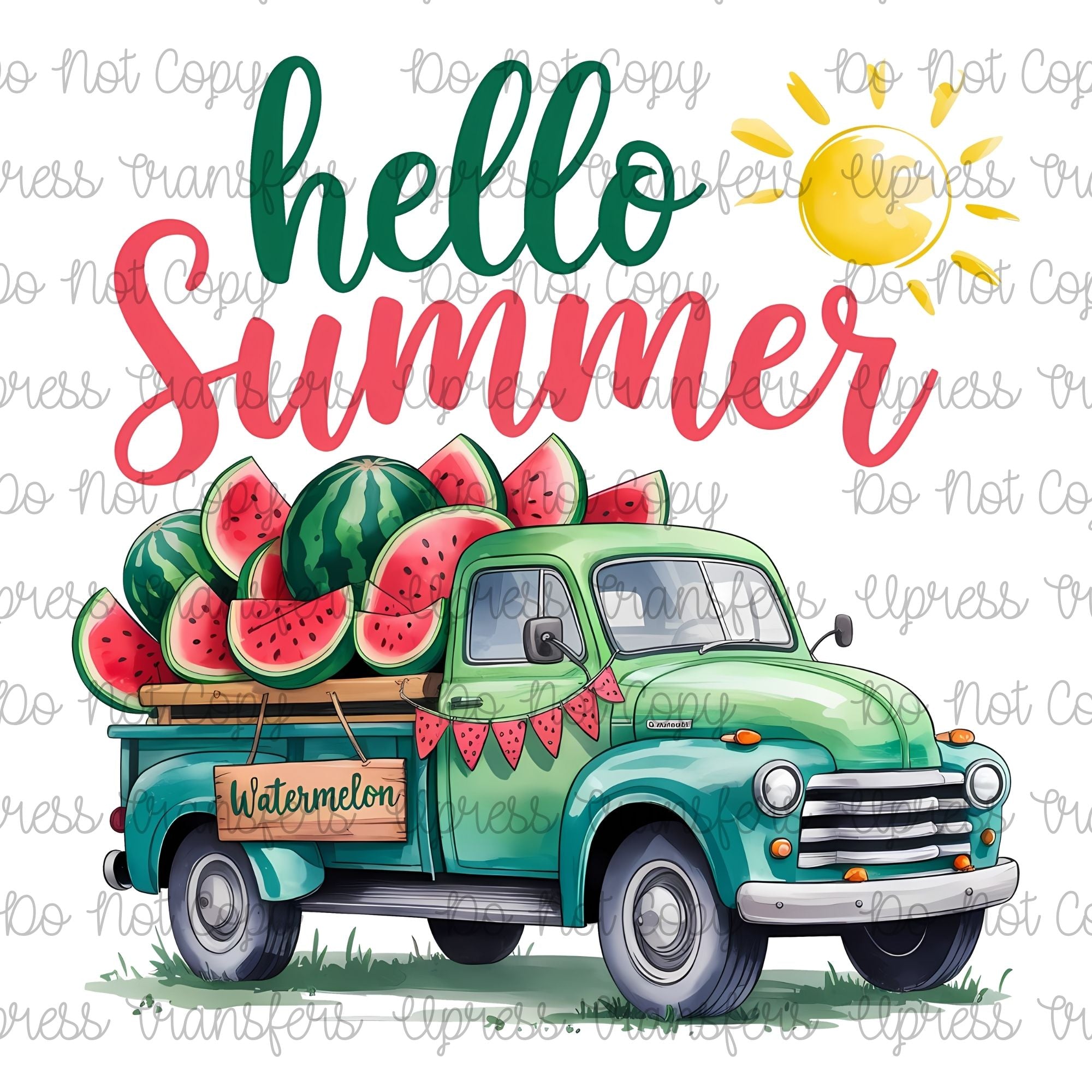 Hello Summer Truck