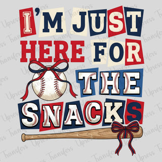 Here For The Snacks