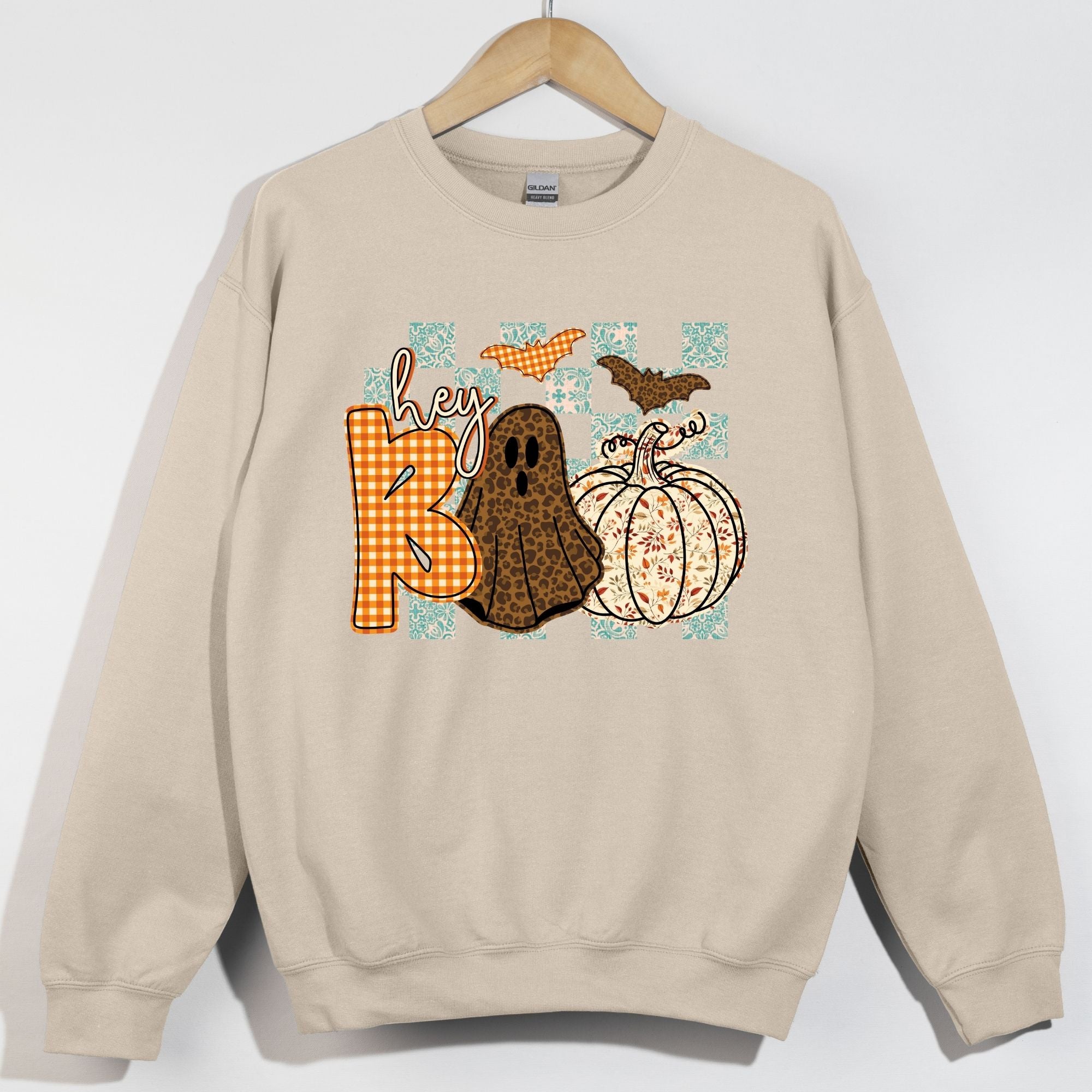 Hey Boo Trendy Patterns Checkered