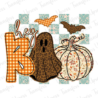 Hey Boo Trendy Patterns Checkered