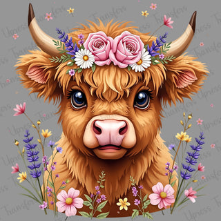 Highland Cow Flowers