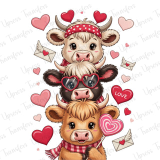 Highland Cow Valentine