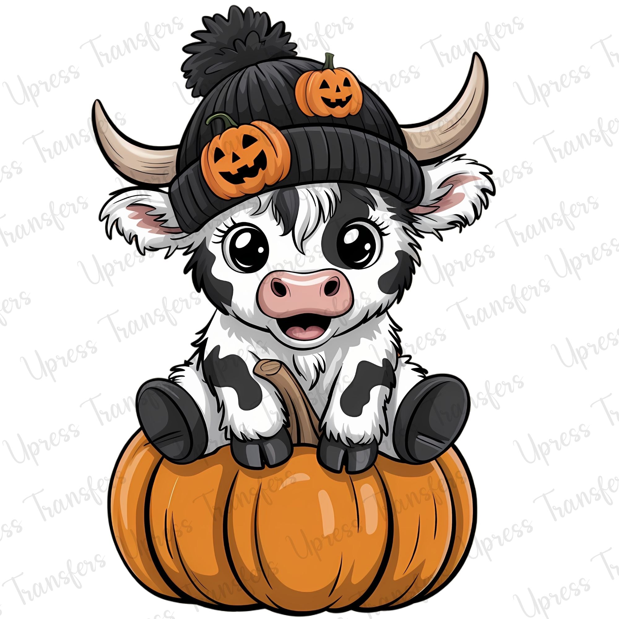 Highland Pumpkin Cow