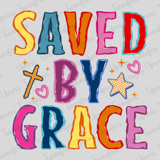 Highlighted Drawing Saved By His Grace