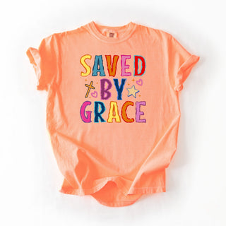 Highlighted Drawing Saved By His Grace