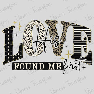 His Love Found Me First