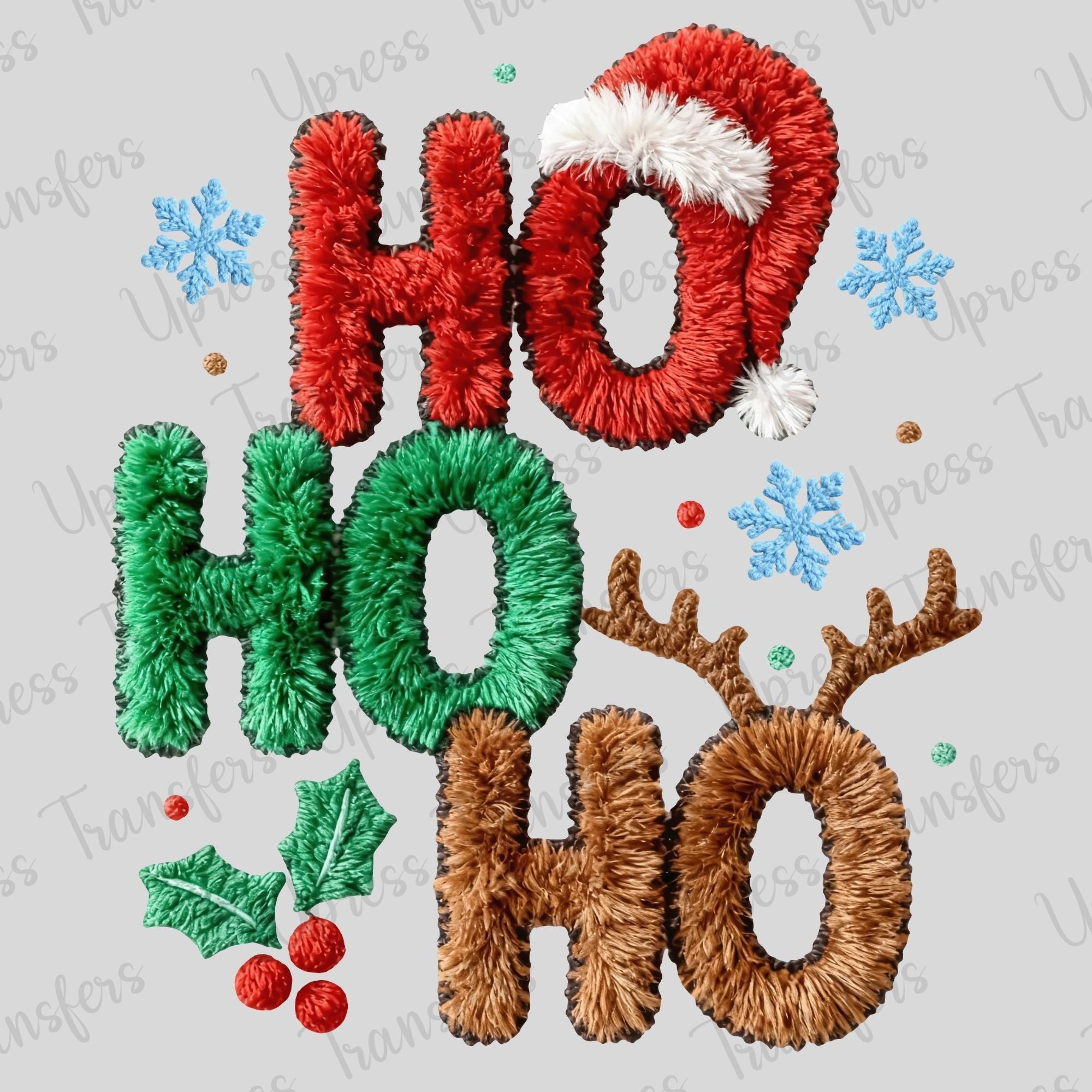 Ho Ho Ho Faux Yarn Vibrant