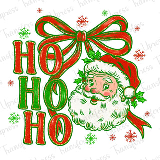 Ho Ho Ho Glitter Red And Green