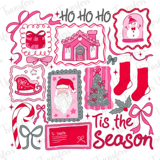 Ho Ho Ho Pink Collage