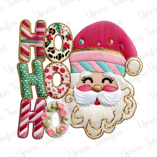 Ho Ho Ho Santa Faux Thread