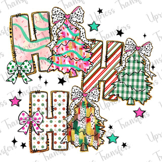 Ho Ho Ho Trendy Doodle