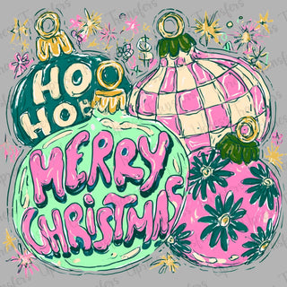 Ho Ho Merry Ornaments
