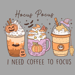 Hocus Pocus I Need Coffee To Focus Spooky