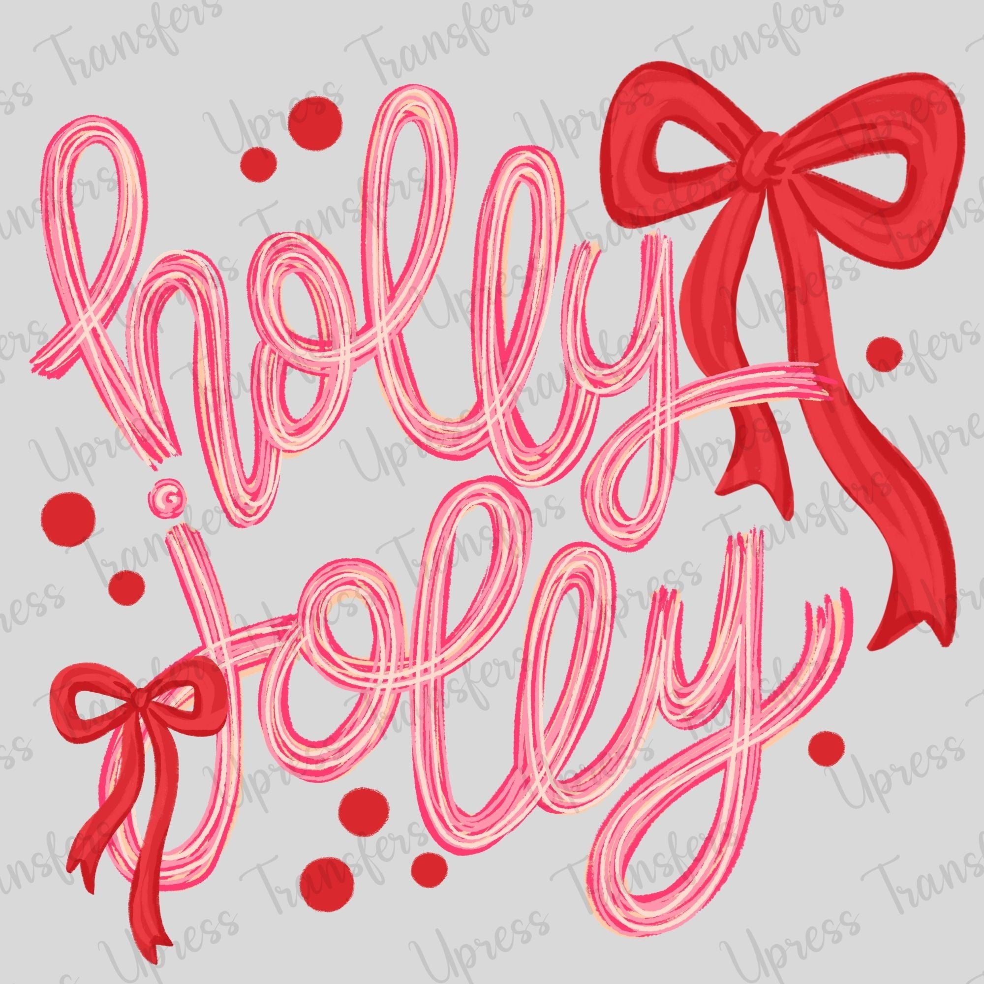 Holly Jolly Brush Doodle