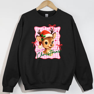 Holly Jolly Christmas Reindeer Frame