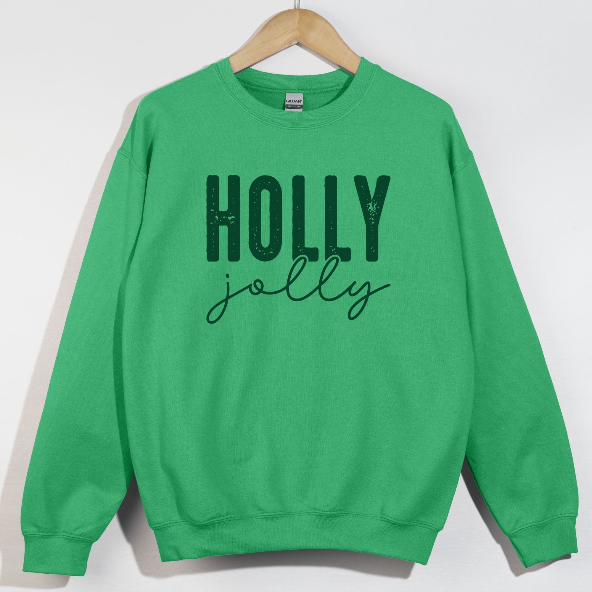 Holly Jolly Dark Green