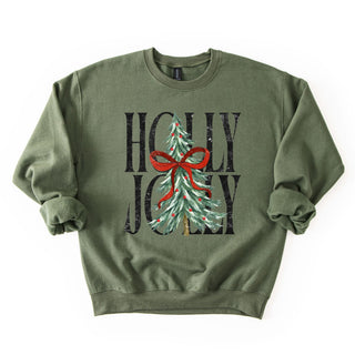 Holly Jolly Distressed Black Tree