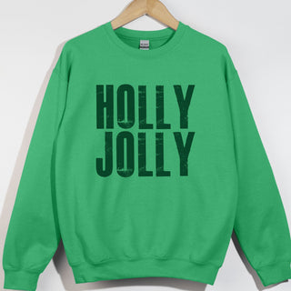 Holly Jolly Distressed Green