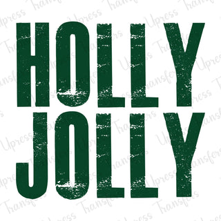 Holly Jolly Distressed Green