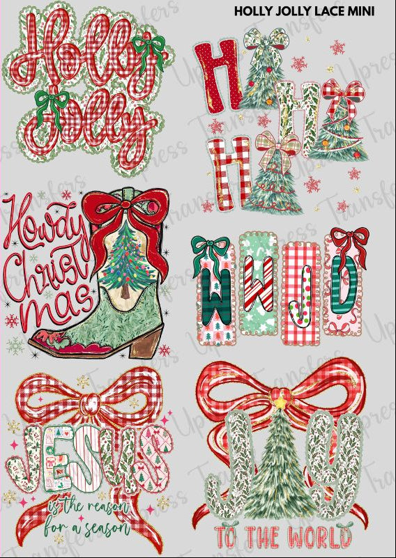 Holly Jolly Lace Mini