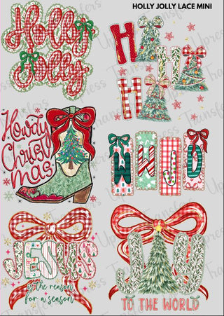 Holly Jolly Lace Mini