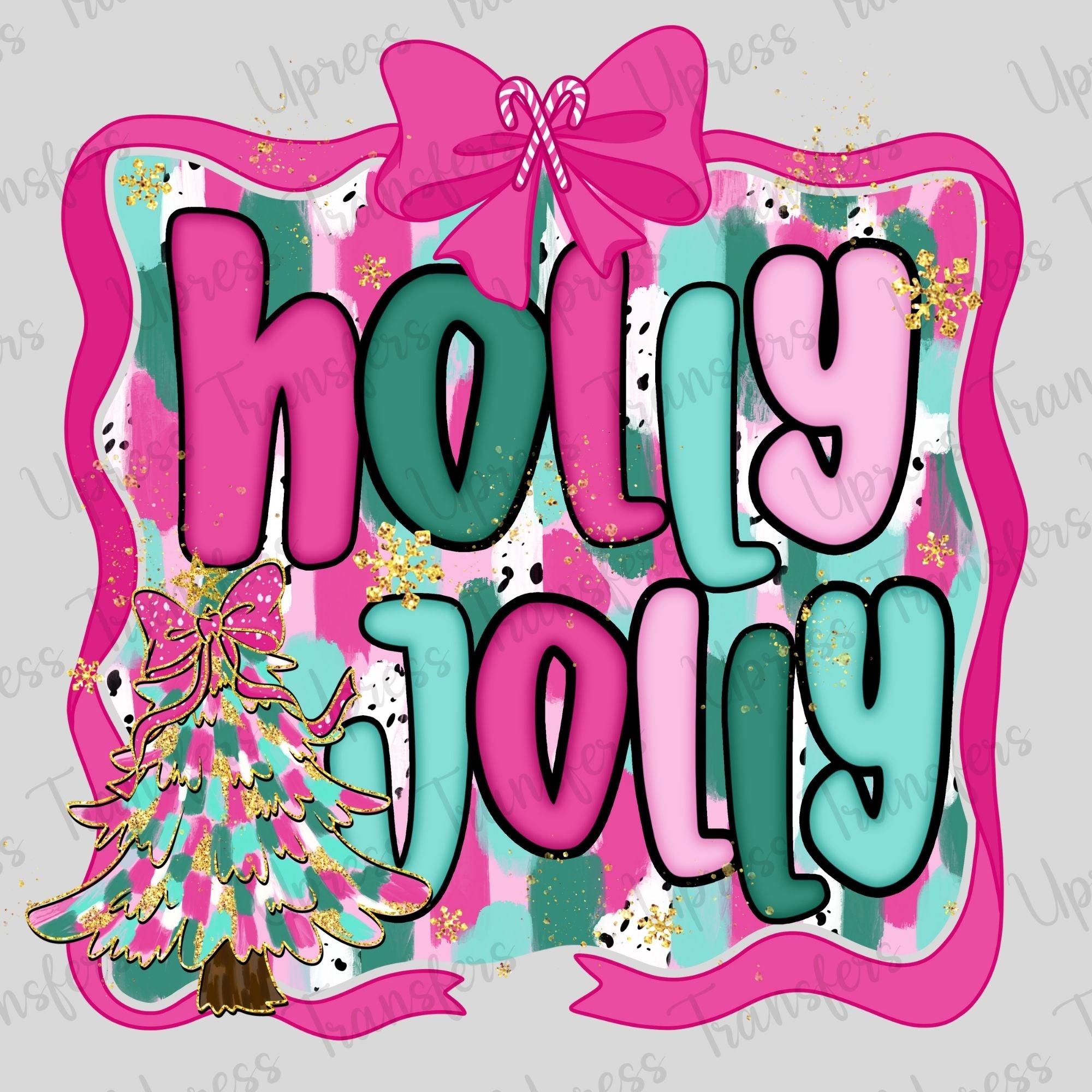 Holly Jolly Preppy Colors