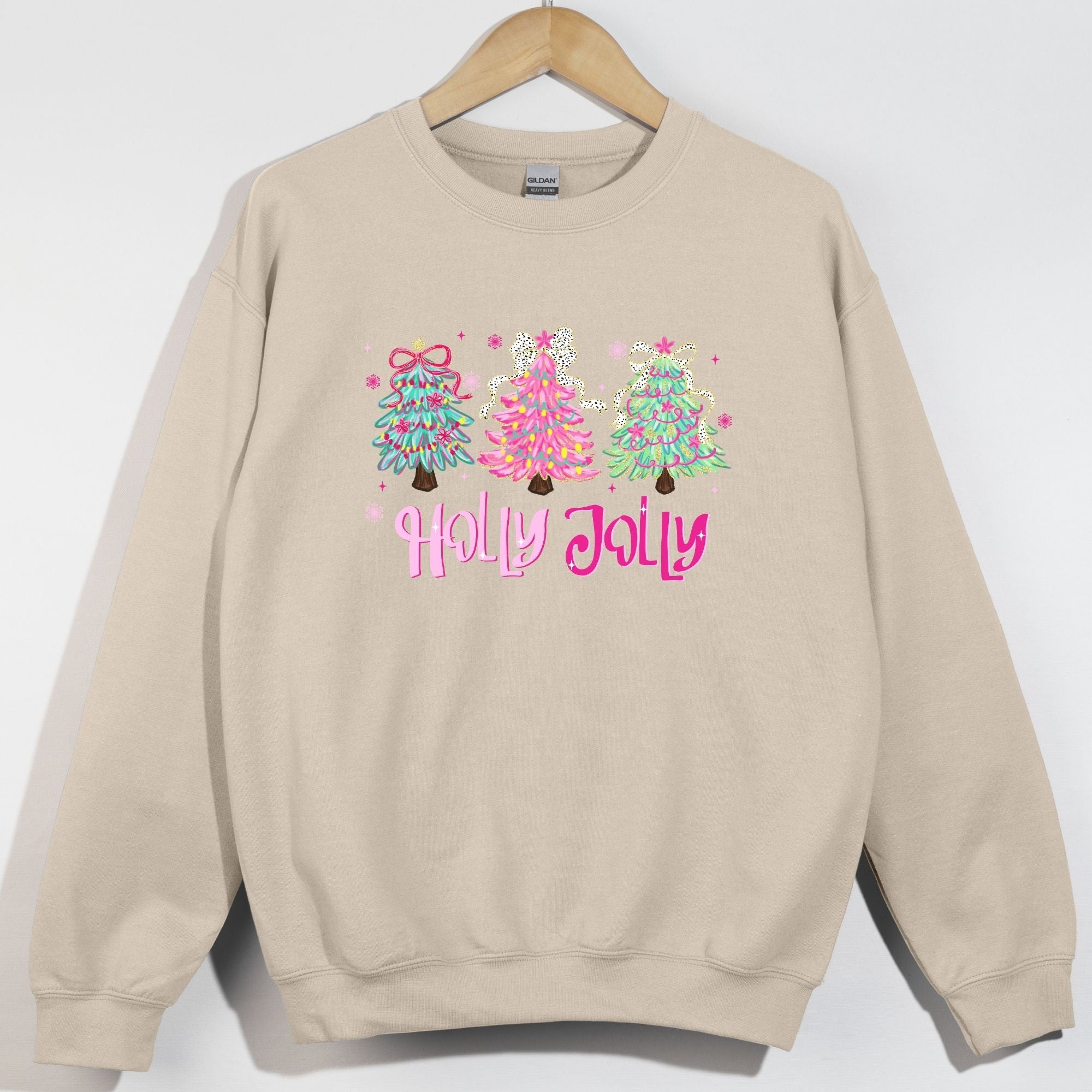 Holly Jolly Preppy Tree Trio