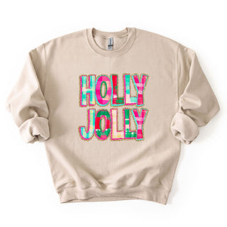 Holly Jolly Retro Stacked